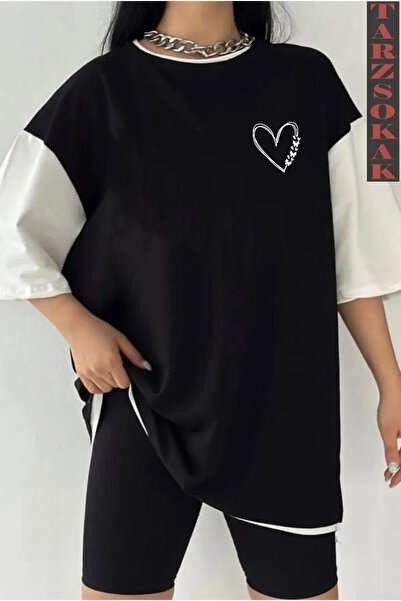 Adrift Oversize Black and Beyond HEART Nakabi