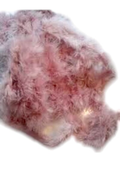 Armada 3 метри пташиного пуху тонкого опушення пудрово-рожевого кольору