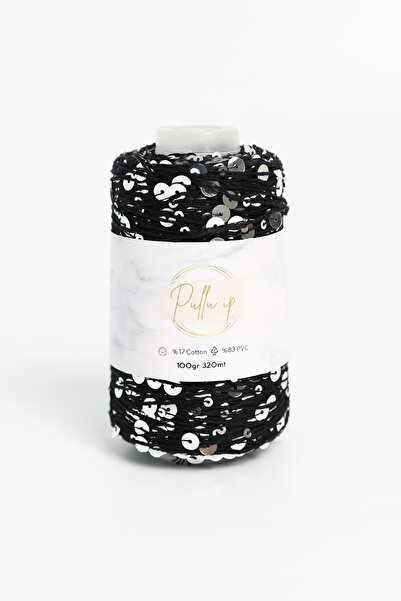 MODUMUZ RAHATLIK Pullu İp 100 gramlık bobinlerinde 320 metre uzunluk Pul Boyutu: 3mm+6mm