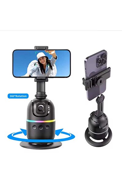 Asfal Yüz Takibi Yapan 360° Dönen Gimbal Telefon Sabitleyici Selfie ve  Video...