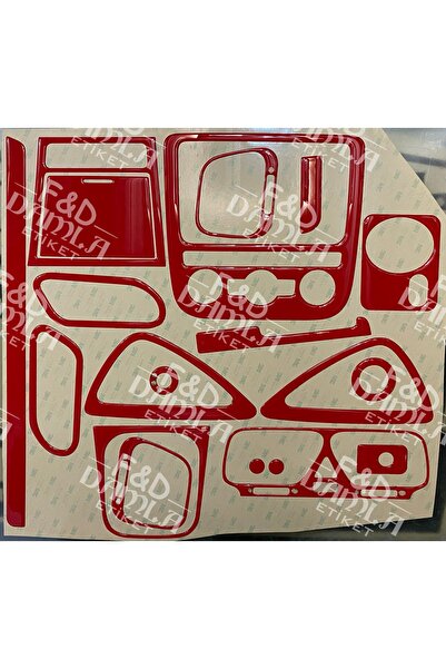 FD Damla Etiket لسيارة فولكس فاجن شيروكو 2013-2018، لوحة مفاتيح، حواف، مجموعة...