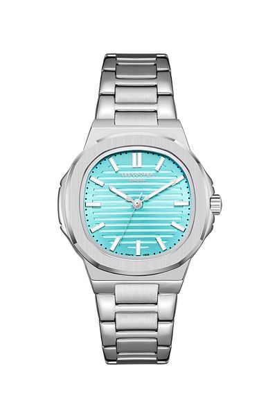 Lee Cooper Lee Cooper LC08017.300 Women Analog Display Watch & Stainless Steel Strap Silver