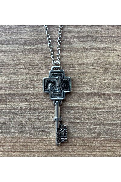 Metal Giyim Rammstein Chain Necklace