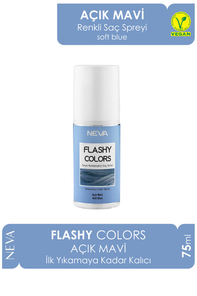 Flashy Colors Neva Fresh Color Sprey 75 Ml.açık Mavi