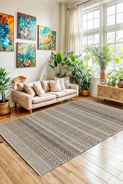 MNC Yolluk Koridor Hol Antre / Mutfak / Salon Halısı Dijital Baskı Yıkanabili...