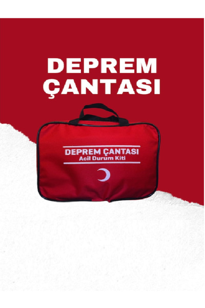Doğal Eczane Deprem Çantası 102 Parça Deprem Seti ilk 72 Saat Güvende Kal