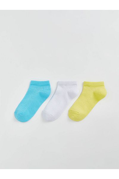 LC Waikiki New Season Basic Baby Boy Booties Socks 3-Piece - S5K148Z1