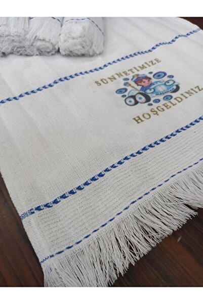 yörük tuhafiye Circumcision Towel, Car Towel, Convoy Towel 12 Pack, Circumcision Henna, Wedding Towel as Gift