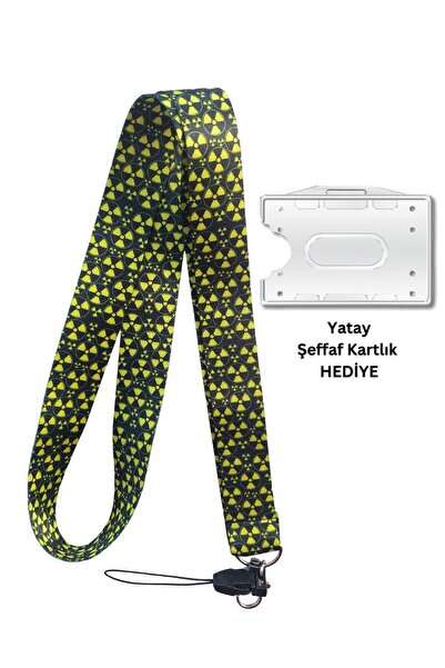 doktorbonem Radyoloji Minik Desenler Kart Askısı Yaka Kartı Boyun Askı İpi Te...