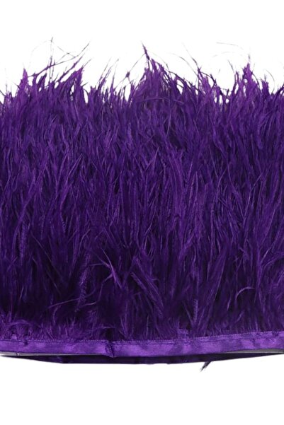 Armada 9,5 метра пір'я страуса, фіолетове (ширина: 10-11 см)