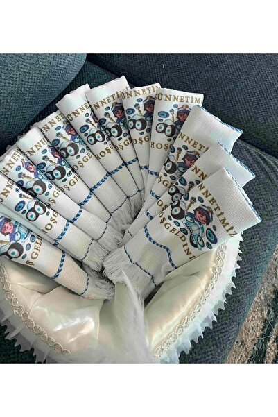 yörük tuhafiye Circumcision Towel, Car Towel, Convoy Towel 12 Pack, Circumcision Henna, Wedding Towel as Gift