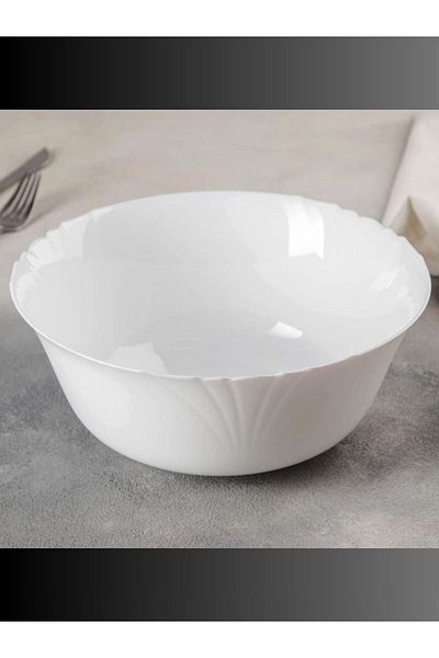 Luminarc Arcopal Cadix 16 cm White Soup Bowl - 6 Pieces, Madame Luda Stores
