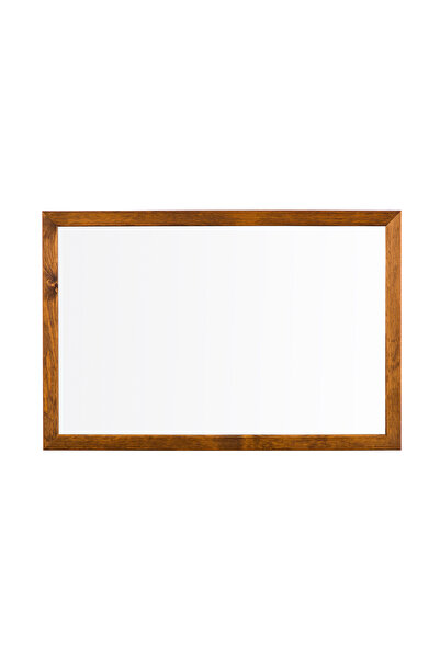 Penguen 90x130 Doğal Ahşap Çerçeve Duvara Monte Beyaz Laminat Yazı Tahtası