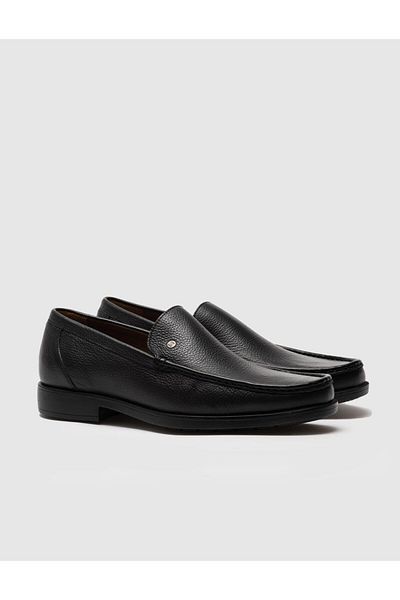 Cabani Genuine Leather Black Men's Shoes