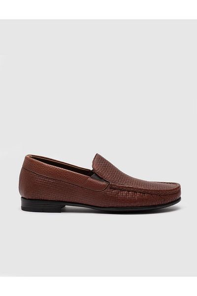 Cabani Genuine Leather Tan Men's Loafer