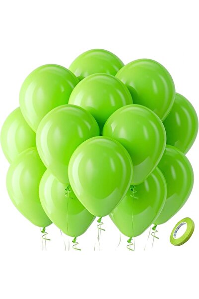 BALON DİYARI Yeşil Balon 25'li - Premium Lateks