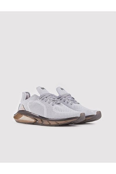 Cabani Men's Sports Sneakers - Knitwear Gray and Lace-up