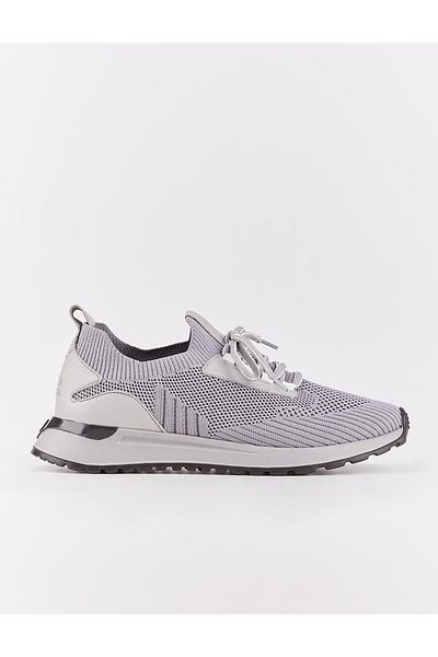 Cabani Knitwear Gray Lace-Up Men's Casual Sports Shoes