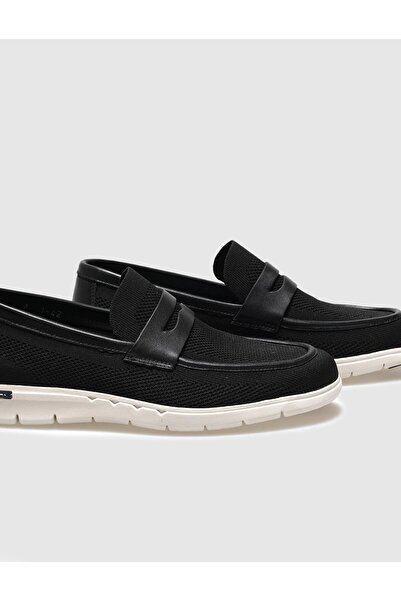 Cabani Πλεκτά Μαύρα Ανδρικά Casual Παπούτσια