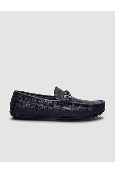 Cabani Ανδρικό Loafer από γνήσιο δέρμα Navy Blue