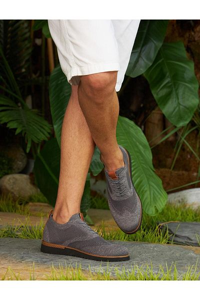 Cabani Men's Knitwear Smoked Casual Shoes