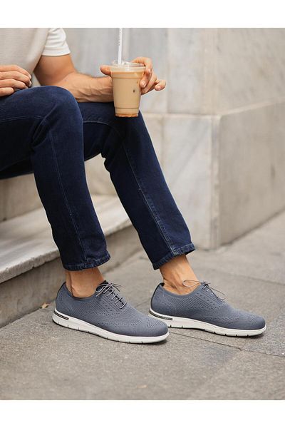Cabani Knitwear Gray Casual Men's Casual Shoes