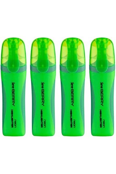 STOREMAX Ysstorex Berry Highlighter Green Set of 4 Starcolxollection 655141