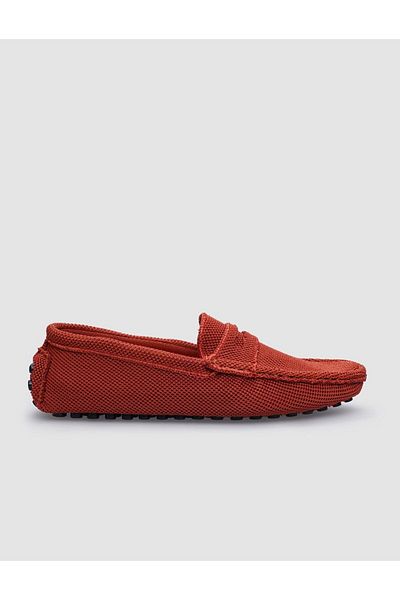 Cabani Men's Loafer - Orange Knitwear