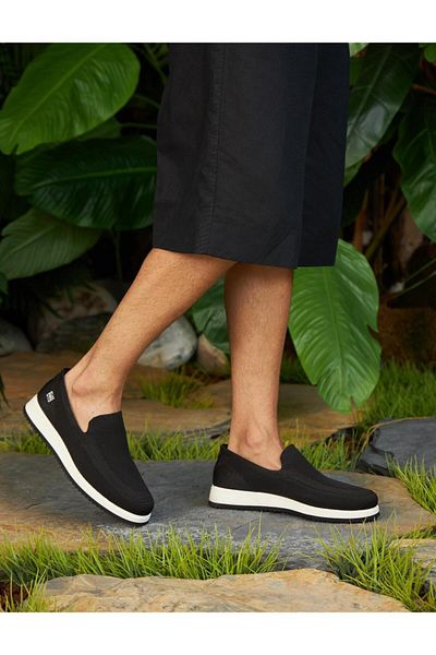 Cabani Knitwear Black Men's Casual Shoes