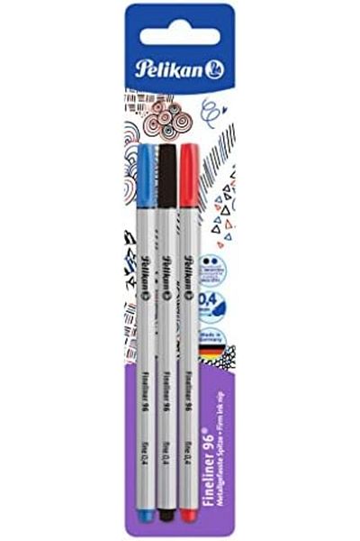 STOREMAX Mrttnca Fineliner 96 in 3 Pcs Blister Packaging Trndymrt 1087243