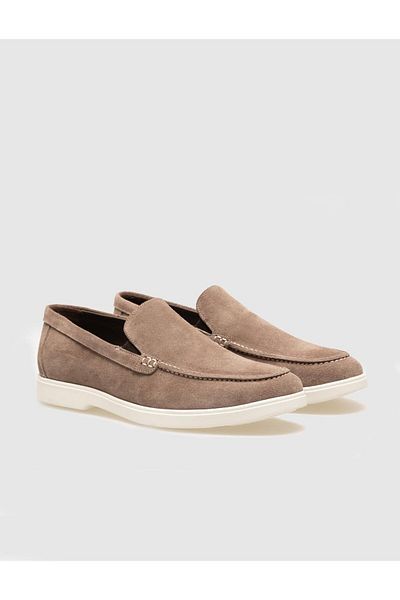 Cabani Ανδρικά casual παπούτσια από γνήσιο δέρμα Mink Suede