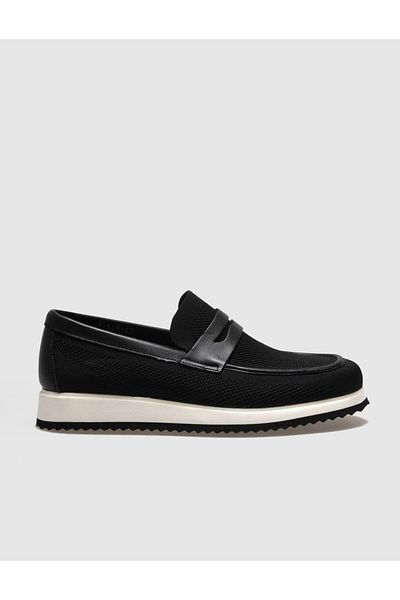 Cabani Knitwear Black Men's Casual Shoes