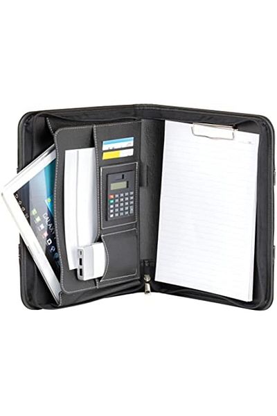 STOREMAX Svticaret Sx-03041 Leather Meeting Bag, Black Mhm 1053513