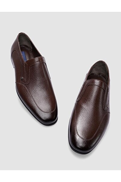 Cabani %100 Hakiki Deri Kahverengi Erkek Klasik Ayakkabı
