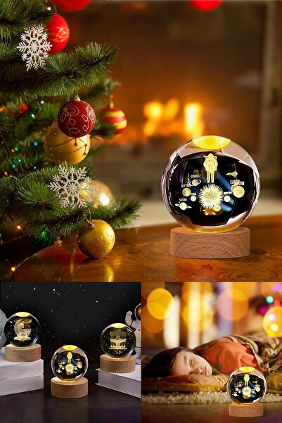 Yu Su Tools Astronot Figürlü Galaksi Küre: 7 Renk Değiştiren Zarif Tasarım Işık Saçan Sanat Eseriyle Fark Yarat