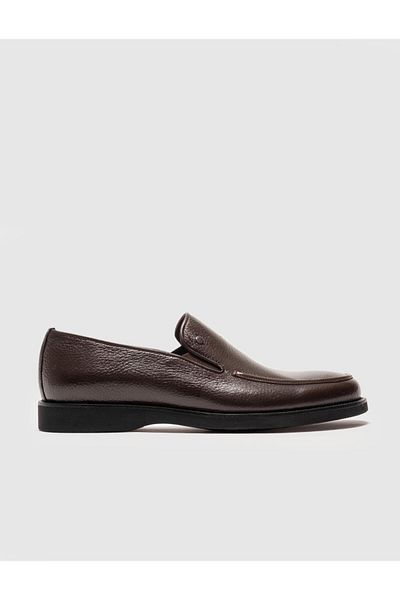 Cabani Genuine Leather Brown Seasonal Men's Casual Shoes