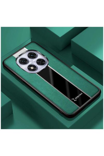 Zebana Xiaomi Redmi Note 14 Pro 5g Compatible Case Zebana Premium Leather Case Green