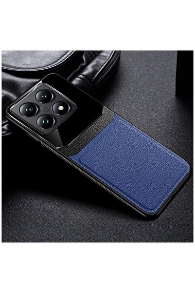 Zebana حافظة جلدية متوافقة مع هاتف Xiaomi Mi 14T Pro مع عدسة Zebana باللون ال...