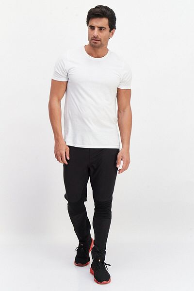 Puma Men Sportswear Fit Brand Logo Training Track Pants, Black