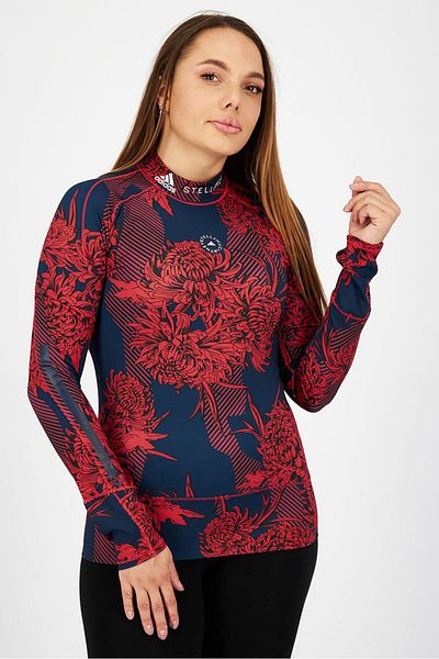 adidas Women Sportswear Fit Long Sleeves Training Top, Multicolor