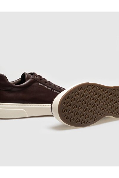 Cabani Ανδρικά αθλητικά παπούτσια με κορδόνια από γνήσιο δέρμα