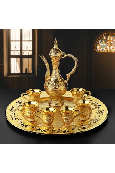 MOS'EV Gold 8 Parça Zemzem Takımı