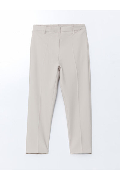 LC Waikiki LCWAIKIKI بنطال نسائي كلاسيكي بخصر مطاطي