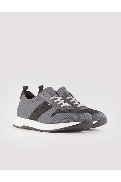 Cabani Knitwear Smoked Lace-Up Men's Sneaker Sports Shoes
