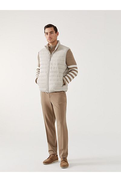 LC Waikiki Standard Mold Stand Collar Men's Puffer Vest