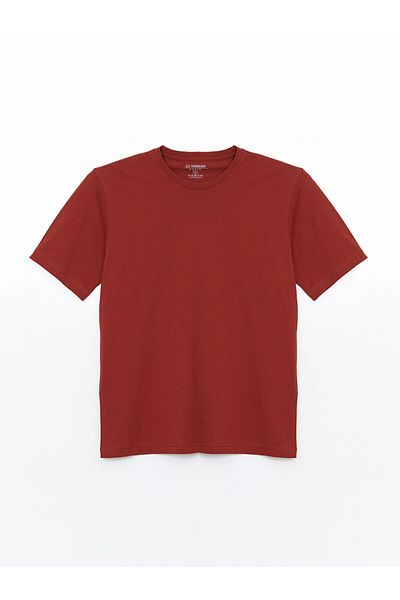 LC Waikiki Ανδρικό μπλουζάκι New Season Crew Neck Combed Cotton - S50839Z8