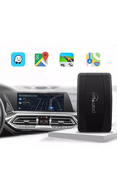 ottomotion U2-X Kablosuz Carplay & Android Auto Adaptörü Spotify Navigasyon H...