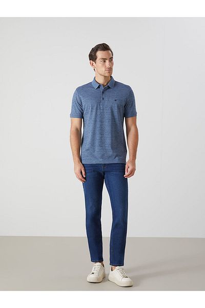 LC Waikiki Tricou pentru bărbați, cu mânecă scurtă, cu decolteu polo