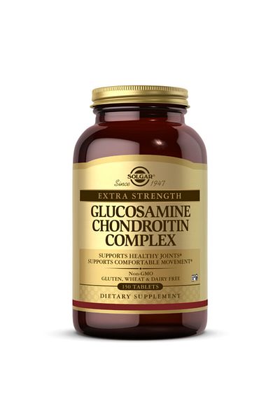 Solgar Extra Strength Glucosamine Chondroitin Complex, 150 Tablets