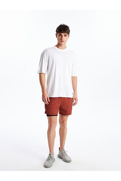 LC Waikiki Tricou sport pentru bărbați cu mânecă scurtă cu gât turnu de sezon nou - S52622Z8